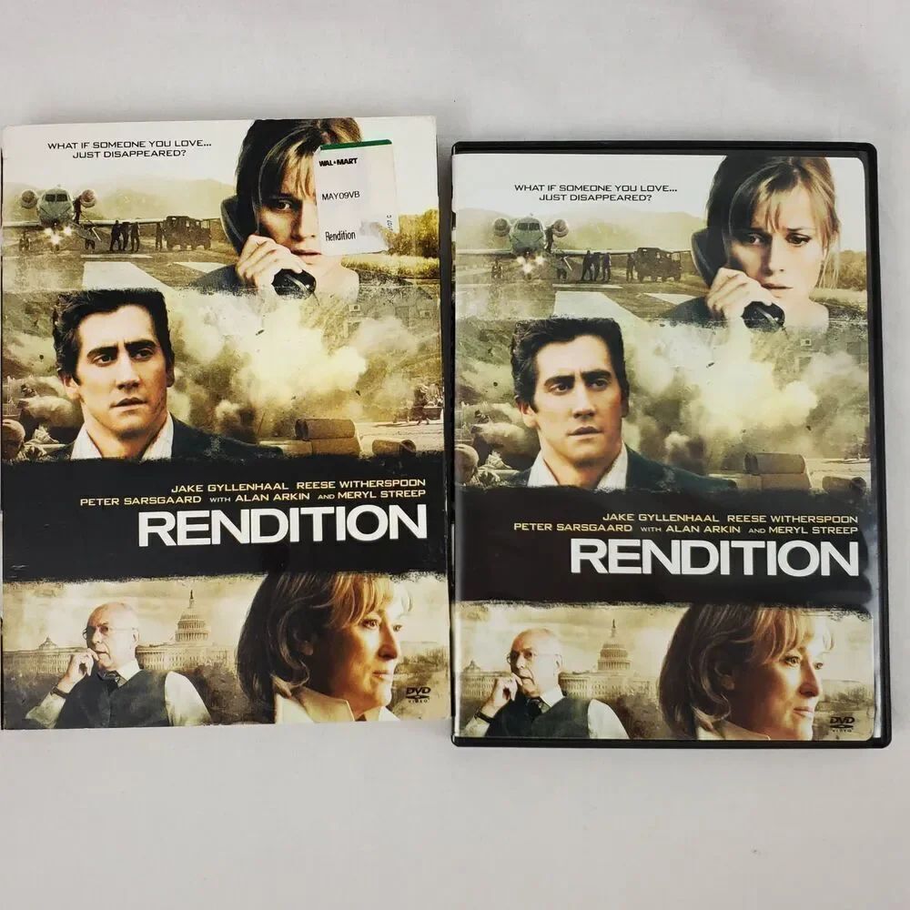 Rendition (DVD, 2007) – Jake Gyllenhaal, Reese Witherspoon, Meryl Streep